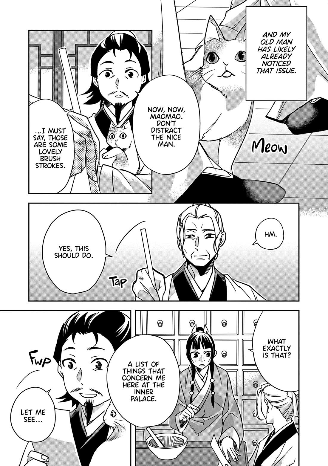 Kusuriya no Hitorigoto - Maomao no Koukyuu Nazotoki Techou Chapter 59 page 11 - Chapter 59: Luomen