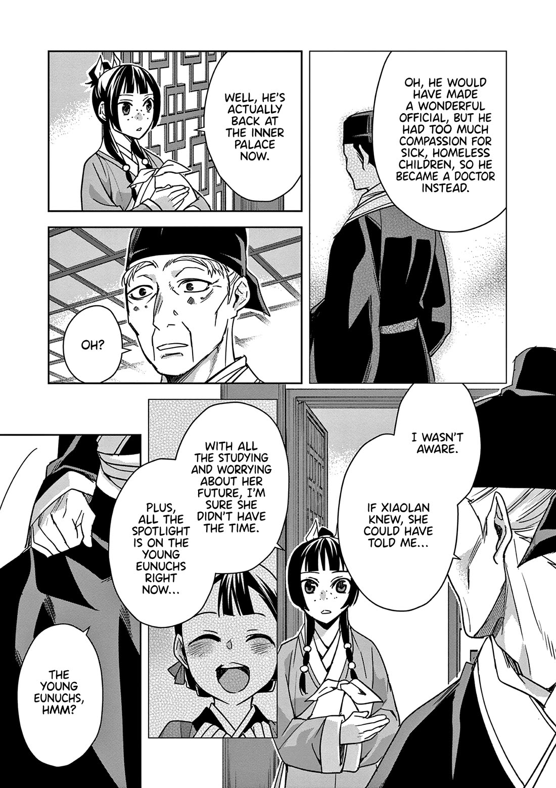 Kusuriya no Hitorigoto - Maomao no Koukyuu Nazotoki Techou Chapter 59 page 21 - Chapter 59: Luomen