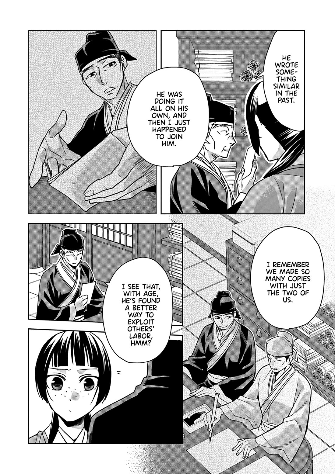 Kusuriya no Hitorigoto - Maomao no Koukyuu Nazotoki Techou Chapter 59 page 24 - Chapter 59: Luomen