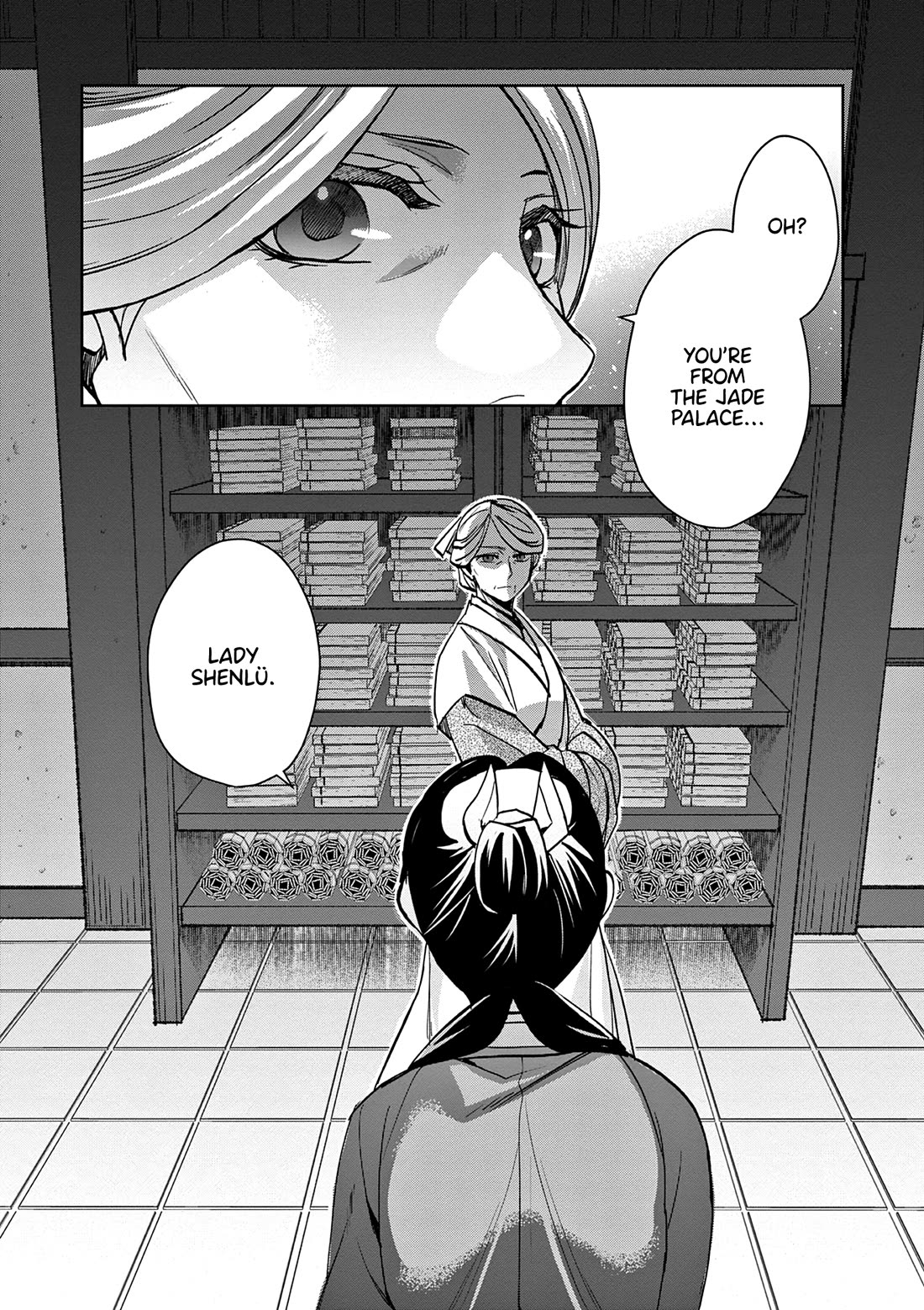 Kusuriya no Hitorigoto - Maomao no Koukyuu Nazotoki Techou Chapter 59 page 30 - Chapter 59: Luomen