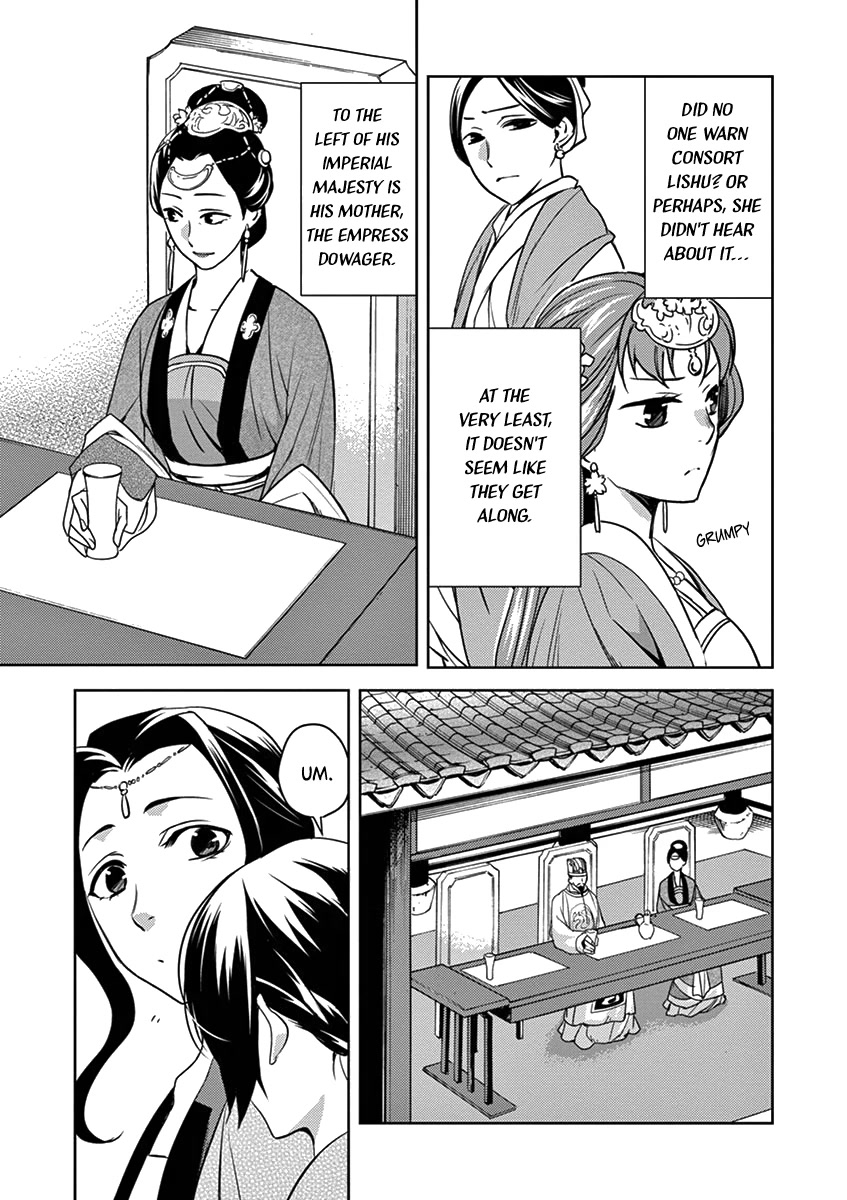 Kusuriya no Hitorigoto - Maomao no Koukyuu Nazotoki Techou Chapter 6 page 21 - Chapter 6: The Garden Party