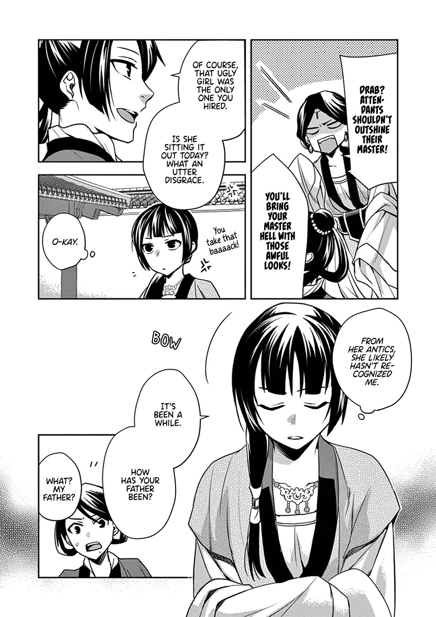 Kusuriya no Hitorigoto - Maomao no Koukyuu Nazotoki Techou Chapter 6 page 35 - Chapter 6: The Garden Party
