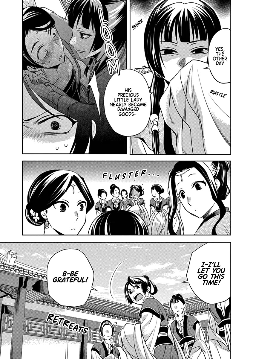 Kusuriya no Hitorigoto - Maomao no Koukyuu Nazotoki Techou Chapter 6 page 36 - Chapter 6: The Garden Party