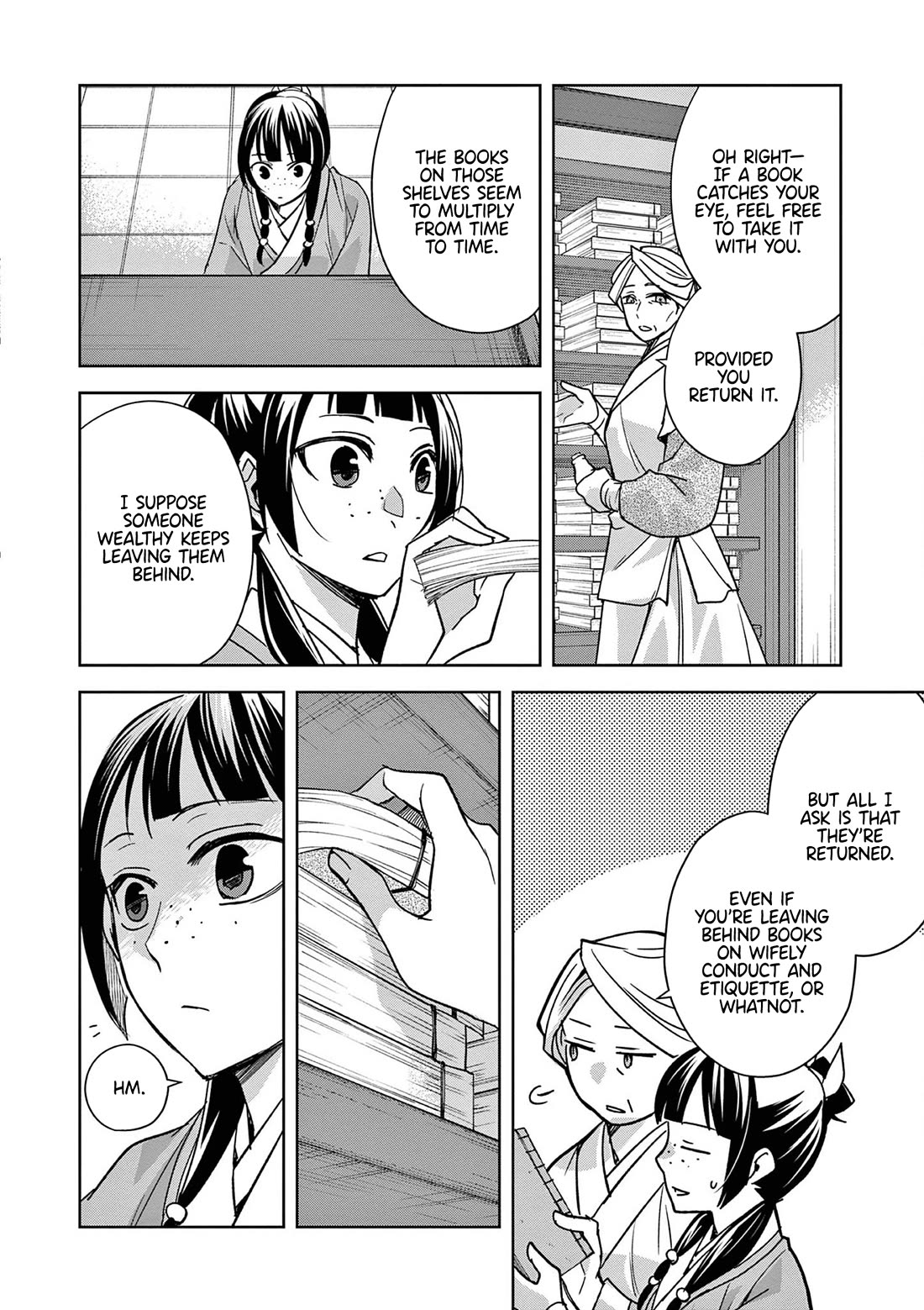 Kusuriya no Hitorigoto - Maomao no Koukyuu Nazotoki Techou Chapter 60 page 12 - Chapter 60: Haunting Malice