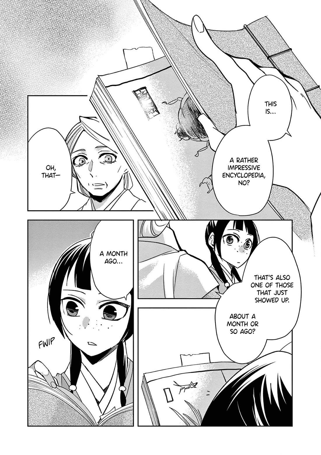 Kusuriya no Hitorigoto - Maomao no Koukyuu Nazotoki Techou Chapter 60 page 13 - Chapter 60: Haunting Malice