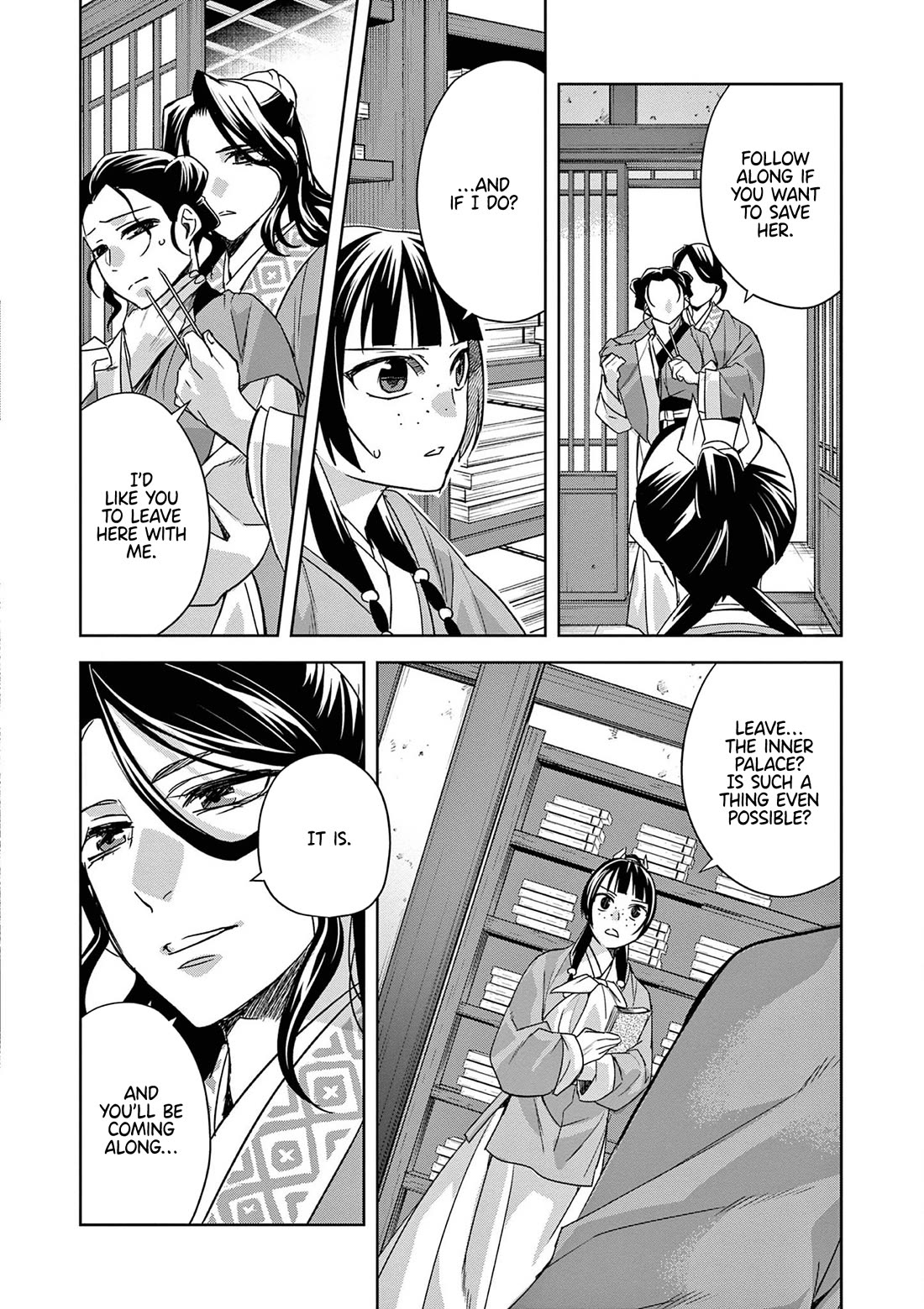 Kusuriya no Hitorigoto - Maomao no Koukyuu Nazotoki Techou Chapter 60 page 27 - Chapter 60: Haunting Malice