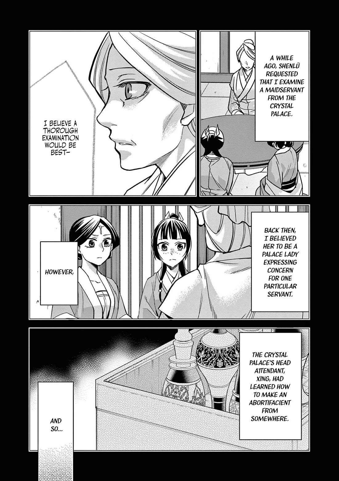 Kusuriya no Hitorigoto - Maomao no Koukyuu Nazotoki Techou Chapter 60 page 3 - Chapter 60: Haunting Malice
