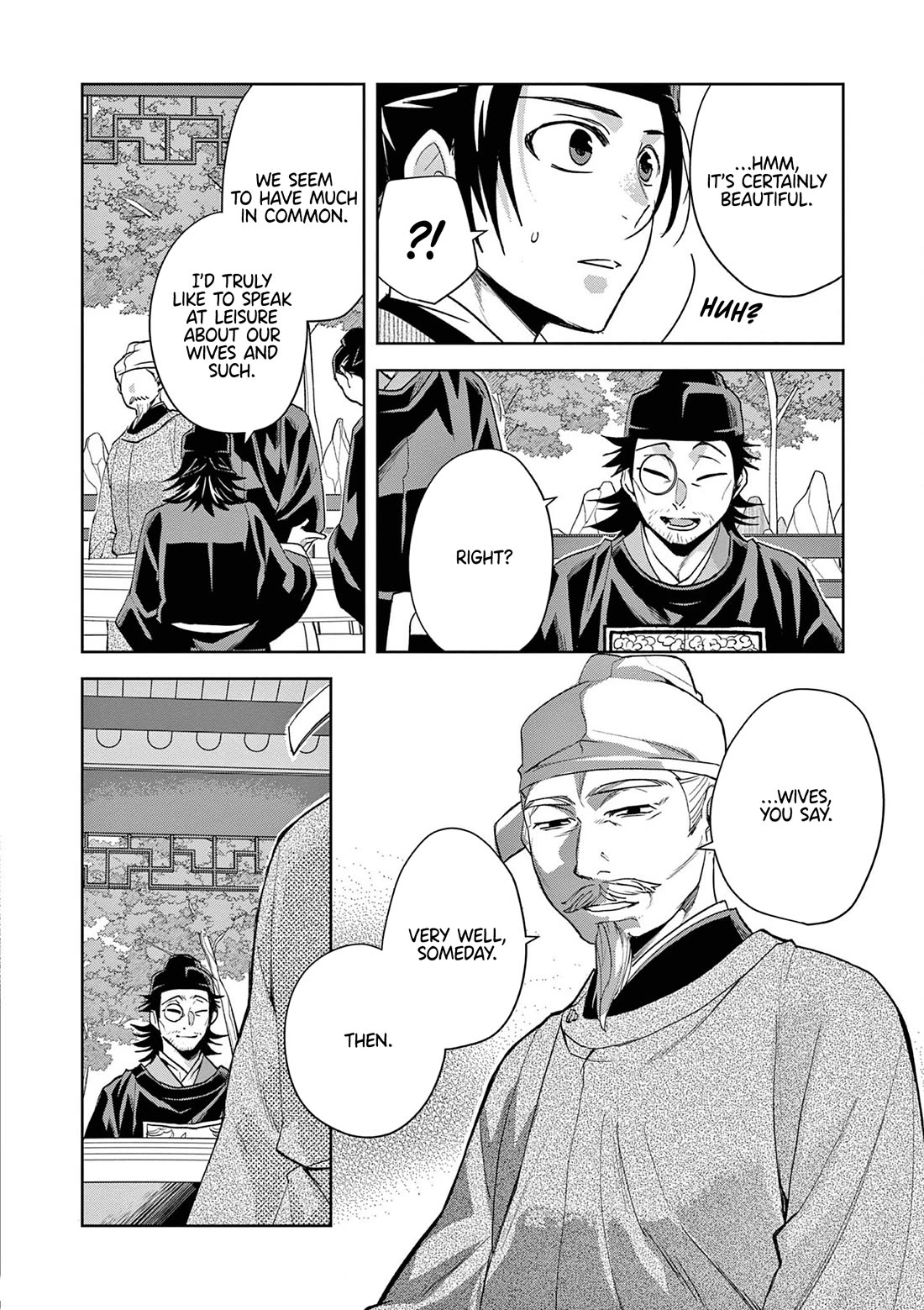 Kusuriya no Hitorigoto - Maomao no Koukyuu Nazotoki Techou Chapter 61 page 14 - Chapter 61: Fox vs Raccoon Dog: A Game of Wits
