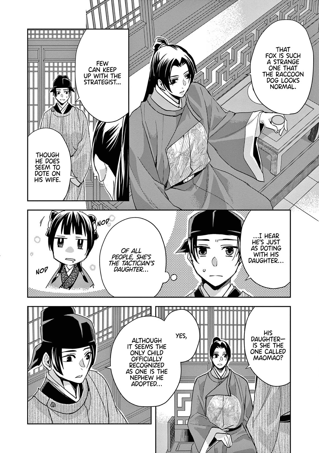 Kusuriya no Hitorigoto - Maomao no Koukyuu Nazotoki Techou Chapter 61 page 20 - Chapter 61: Fox vs Raccoon Dog: A Game of Wits
