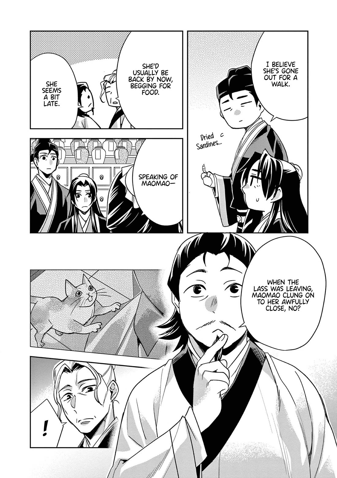 Kusuriya no Hitorigoto - Maomao no Koukyuu Nazotoki Techou Chapter 61 page 28 - Chapter 61: Fox vs Raccoon Dog: A Game of Wits