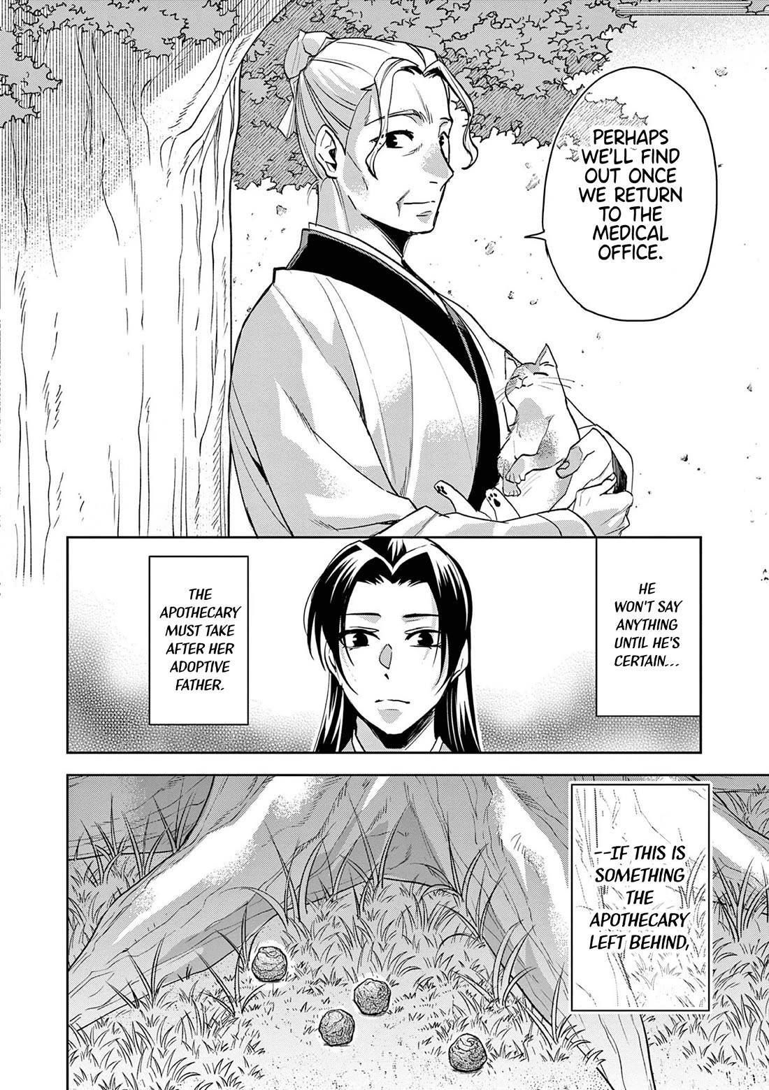 Kusuriya no Hitorigoto - Maomao no Koukyuu Nazotoki Techou Chapter 61 page 36 - Chapter 61: Fox vs Raccoon Dog: A Game of Wits