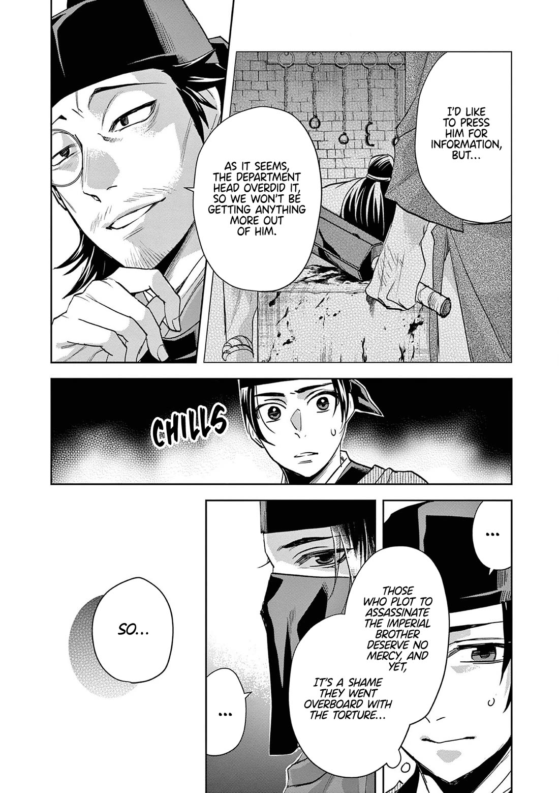 Kusuriya no Hitorigoto - Maomao no Koukyuu Nazotoki Techou Chapter 61 page 8 - Chapter 61: Fox vs Raccoon Dog: A Game of Wits