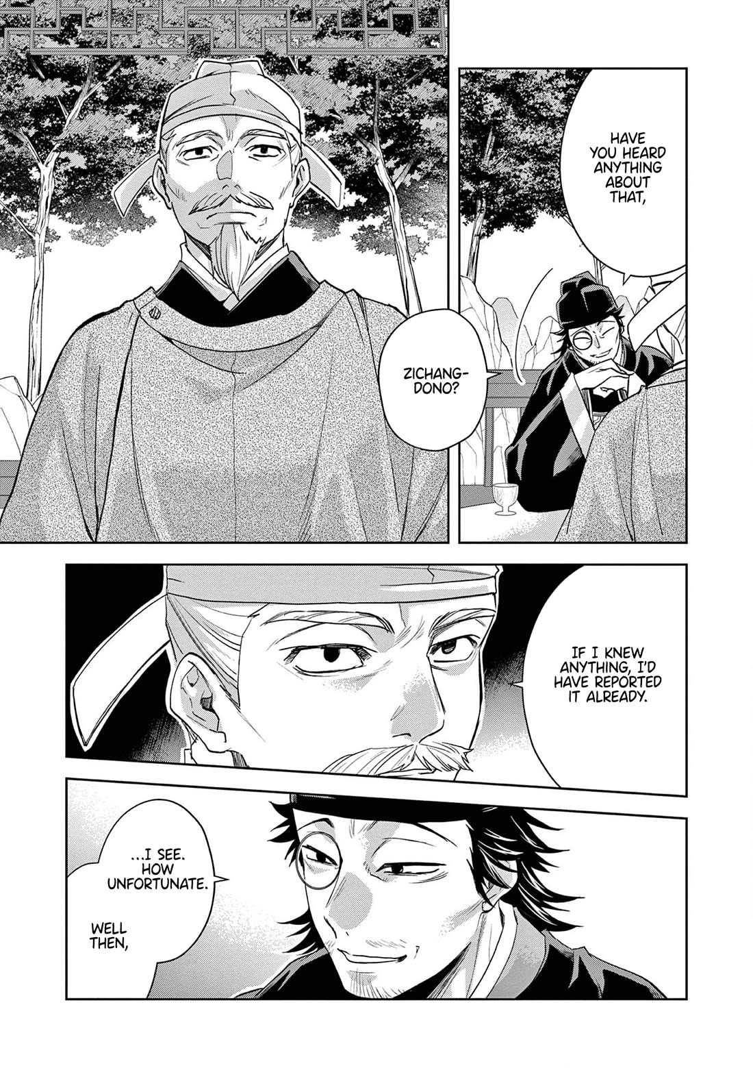 Kusuriya no Hitorigoto - Maomao no Koukyuu Nazotoki Techou Chapter 61 page 9 - Chapter 61: Fox vs Raccoon Dog: A Game of Wits
