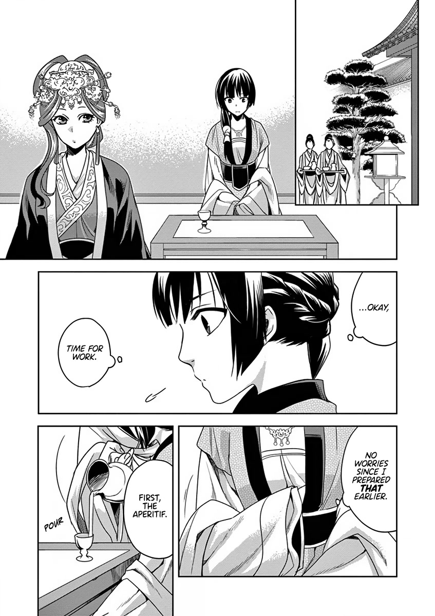 Kusuriya no Hitorigoto - Maomao no Koukyuu Nazotoki Techou Chapter 7 page 10 - Chapter 7: Food Tasting