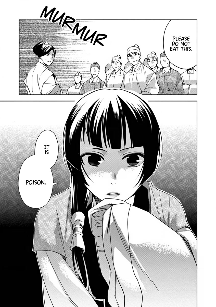 Kusuriya no Hitorigoto - Maomao no Koukyuu Nazotoki Techou Chapter 7 page 19 - Chapter 7: Food Tasting