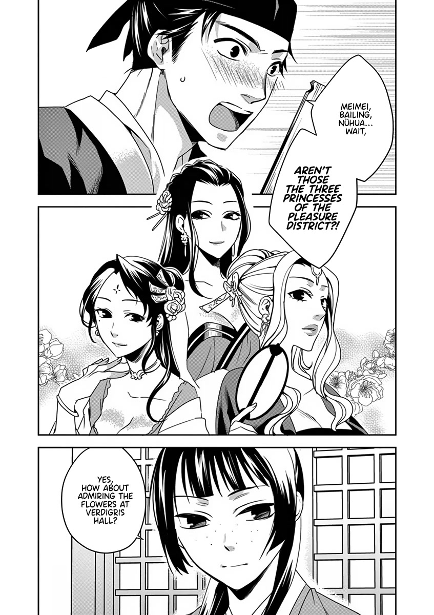 Kusuriya no Hitorigoto - Maomao no Koukyuu Nazotoki Techou Chapter 8 page 11 - Chapter 8: Home Visit