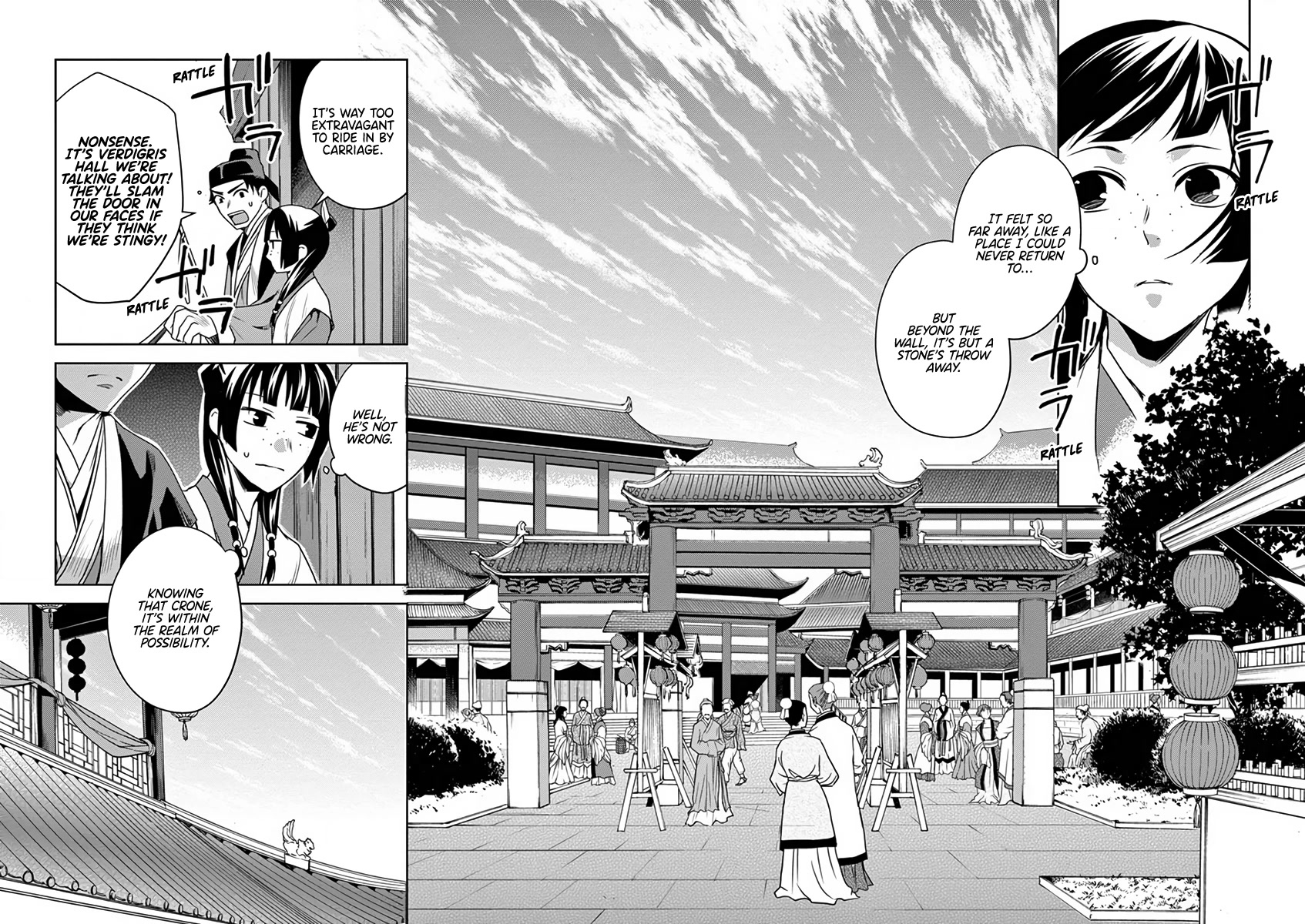Kusuriya no Hitorigoto - Maomao no Koukyuu Nazotoki Techou Chapter 8 page 18 - Chapter 8: Home Visit