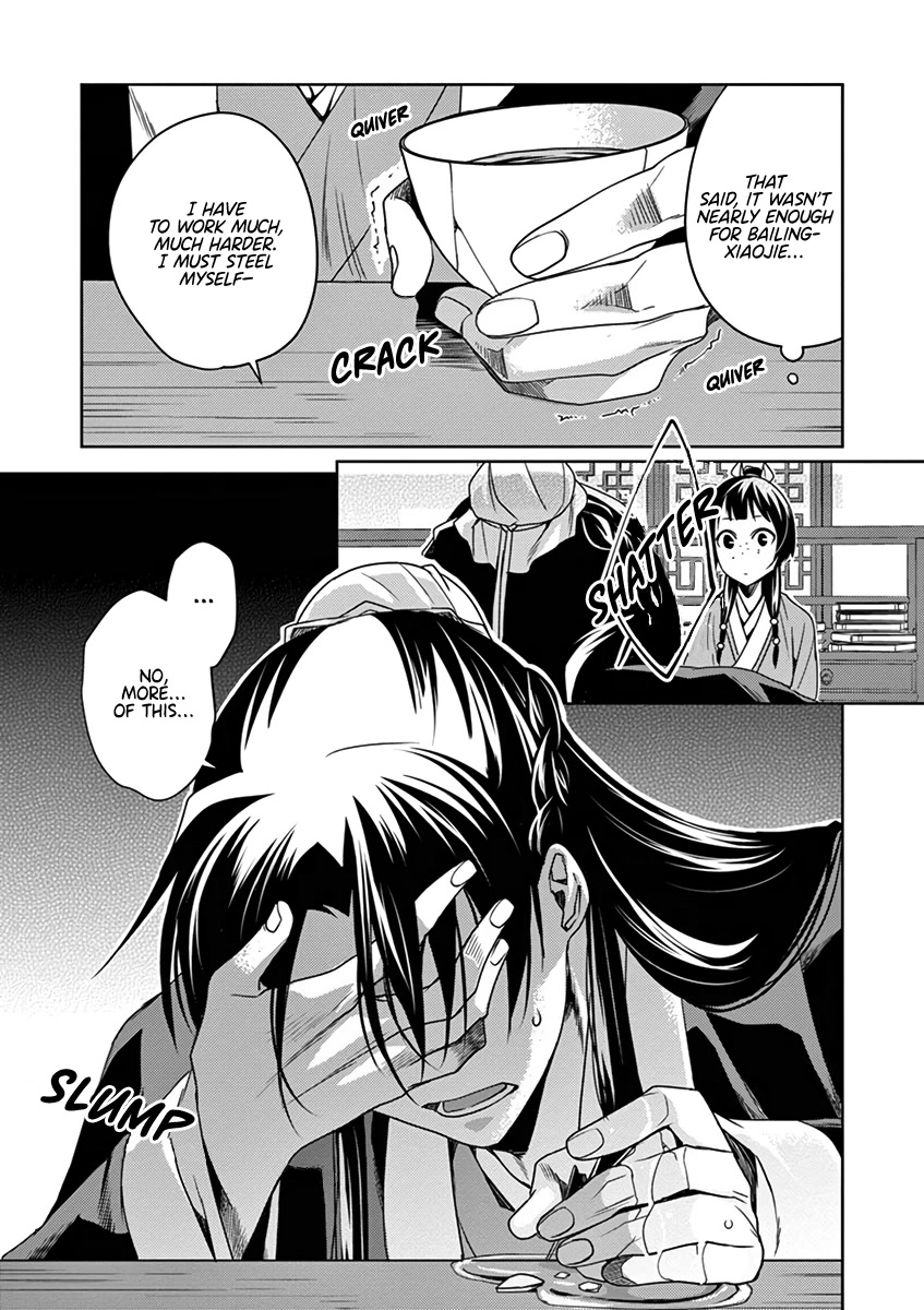 Kusuriya no Hitorigoto - Maomao no Koukyuu Nazotoki Techou Chapter 9 page 9 - Chapter 9: A Maidservant's Death