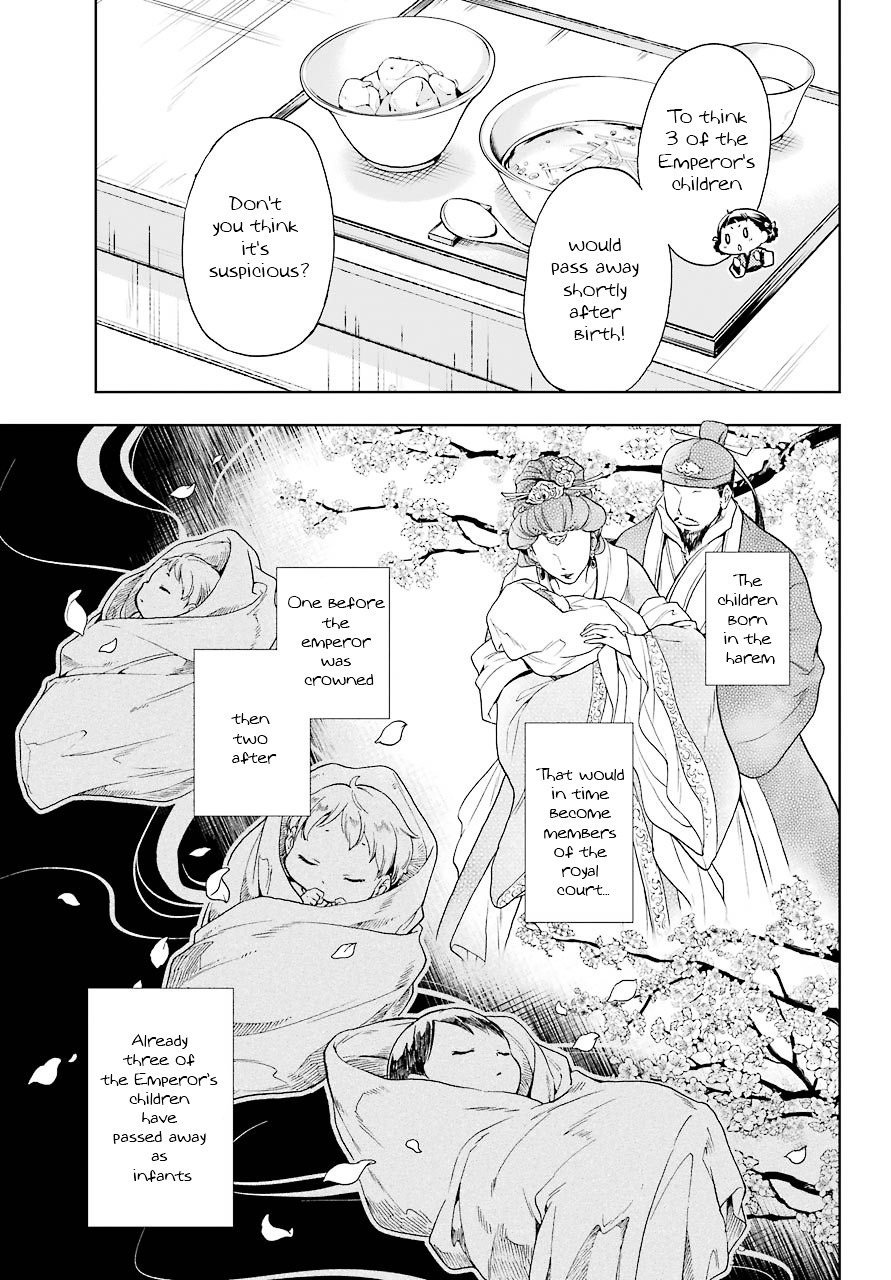 Kusuriya no Hitorigoto Chapter 1 page 12 - Chapter 1: The Harem's Curse