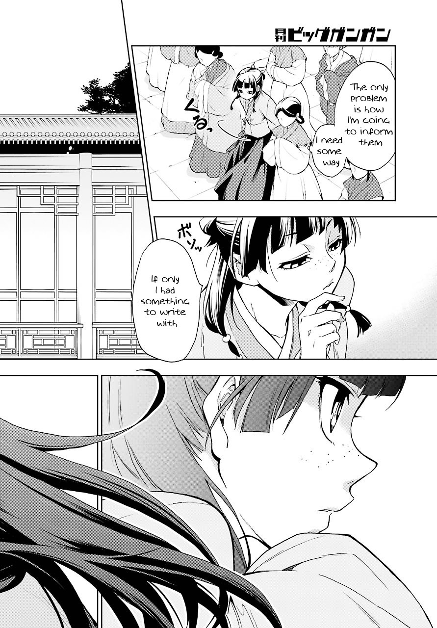 Kusuriya no Hitorigoto Chapter 1 page 21 - Chapter 1: The Harem's Curse