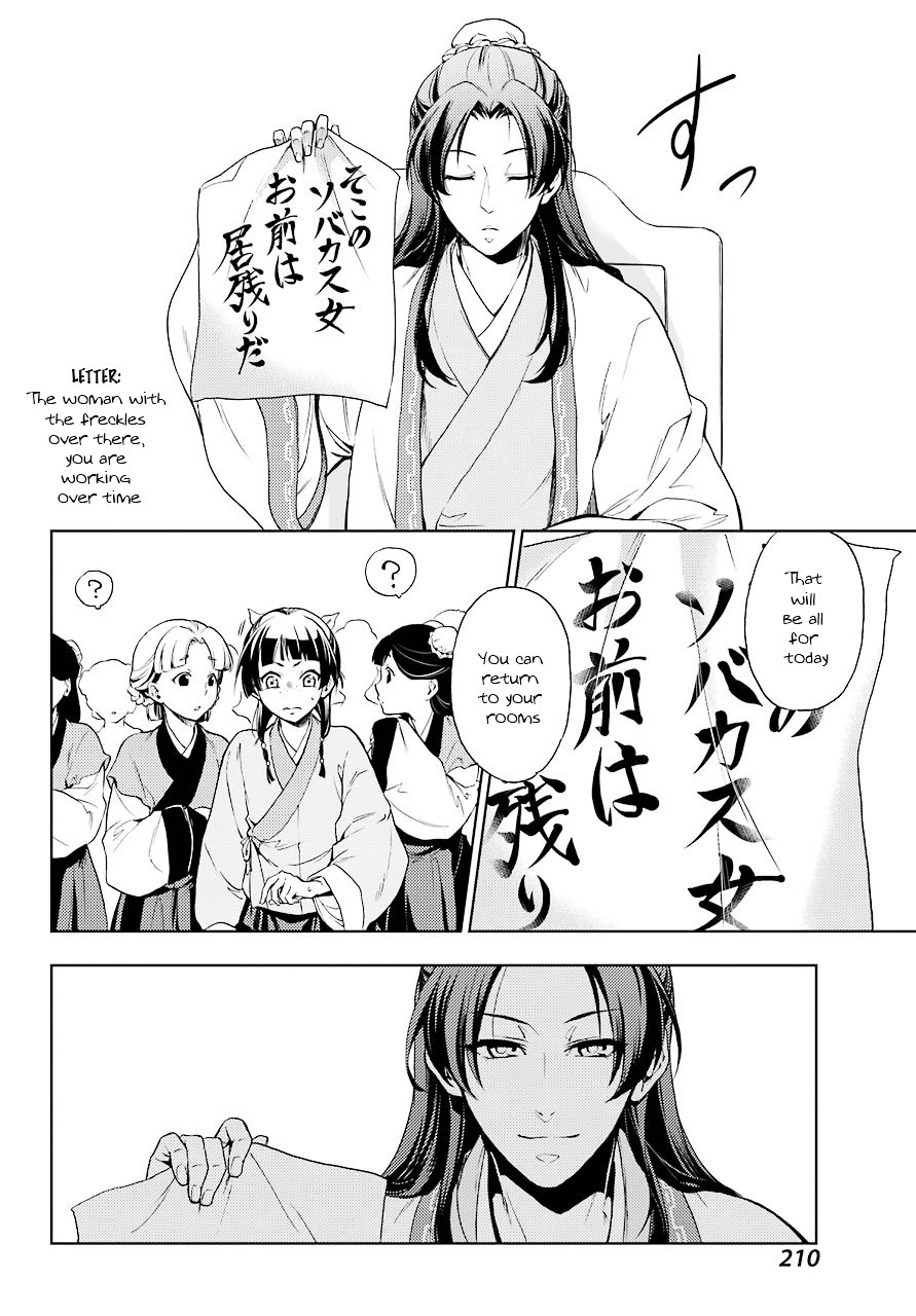 Kusuriya no Hitorigoto Chapter 1 page 31 - Chapter 1: The Harem's Curse