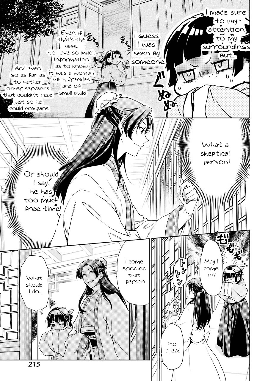 Kusuriya no Hitorigoto Chapter 1 page 36 - Chapter 1: The Harem's Curse