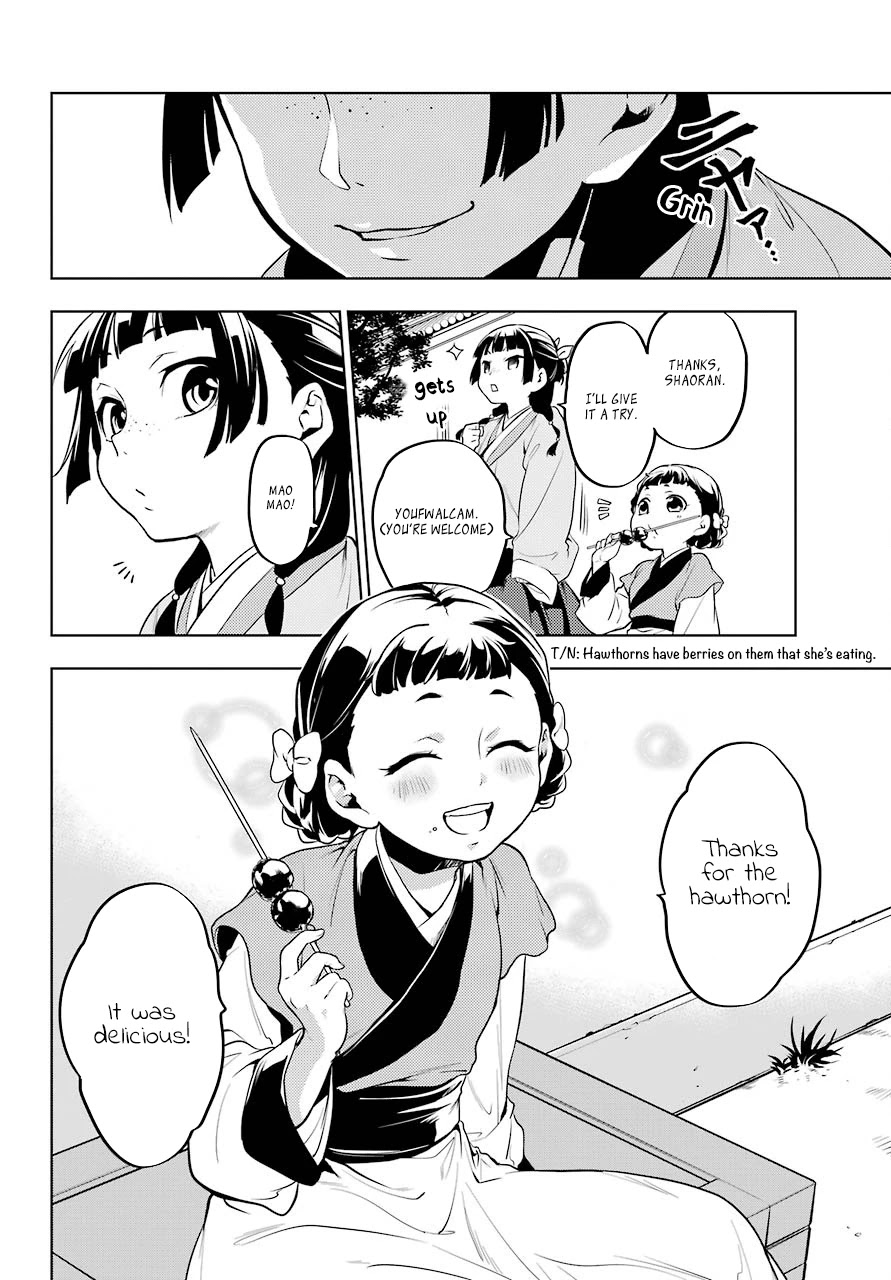Kusuriya no Hitorigoto Chapter 10 page 10 - Chapter 10: The Meaning of A Hairpin