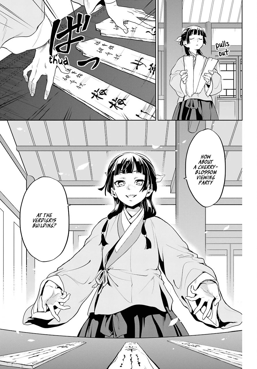 Kusuriya no Hitorigoto Chapter 10 page 19 - Chapter 10: The Meaning of A Hairpin