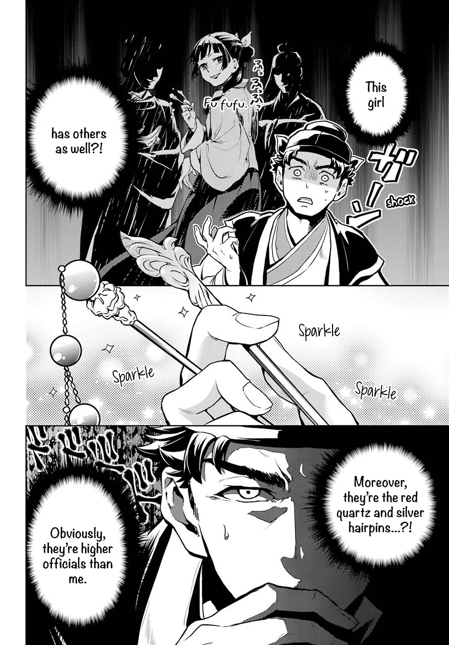 Kusuriya no Hitorigoto Chapter 10 page 22 - Chapter 10: The Meaning of A Hairpin