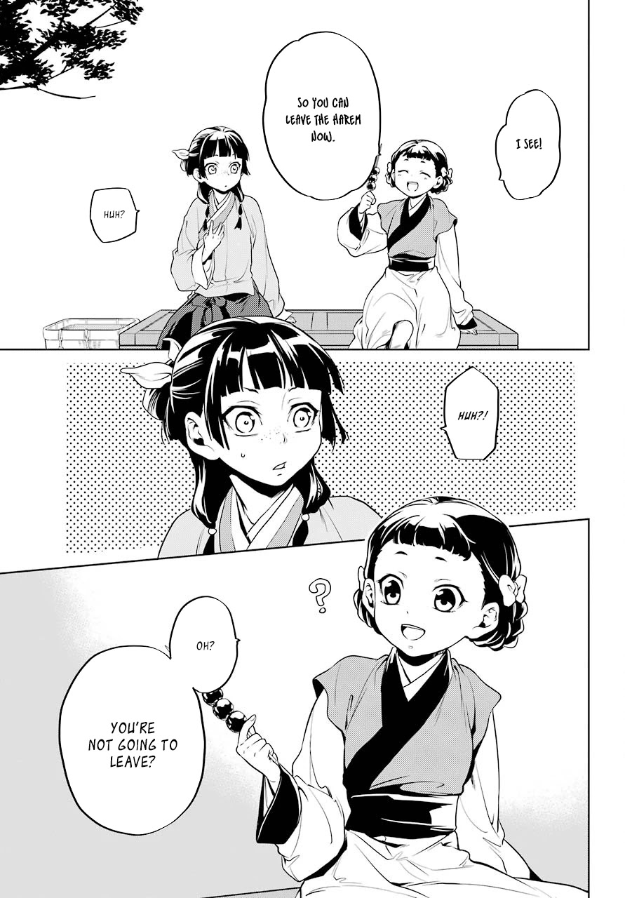 Kusuriya no Hitorigoto Chapter 10 page 7 - Chapter 10: The Meaning of A Hairpin