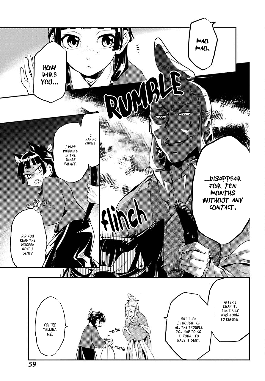 Kusuriya no Hitorigoto Chapter 11 page 14 - Chapter 11: Homecoming