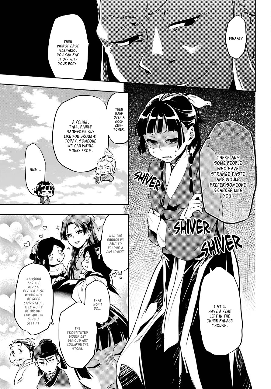 Kusuriya no Hitorigoto Chapter 11 page 16 - Chapter 11: Homecoming