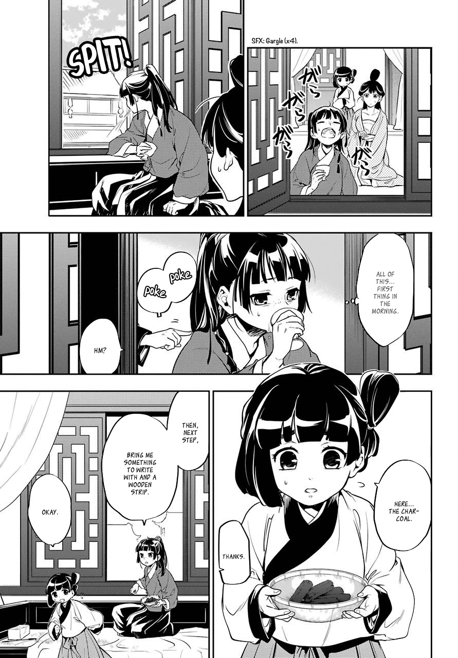 Kusuriya no Hitorigoto Chapter 11 page 31 - Chapter 11: Homecoming