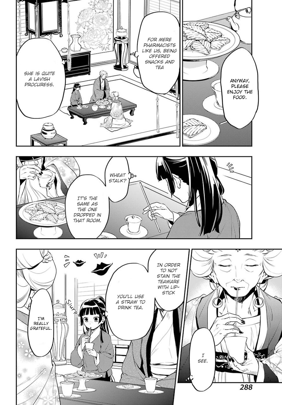 Kusuriya no Hitorigoto Chapter 12 page 9 - Chapter 12: Wheat Stalk