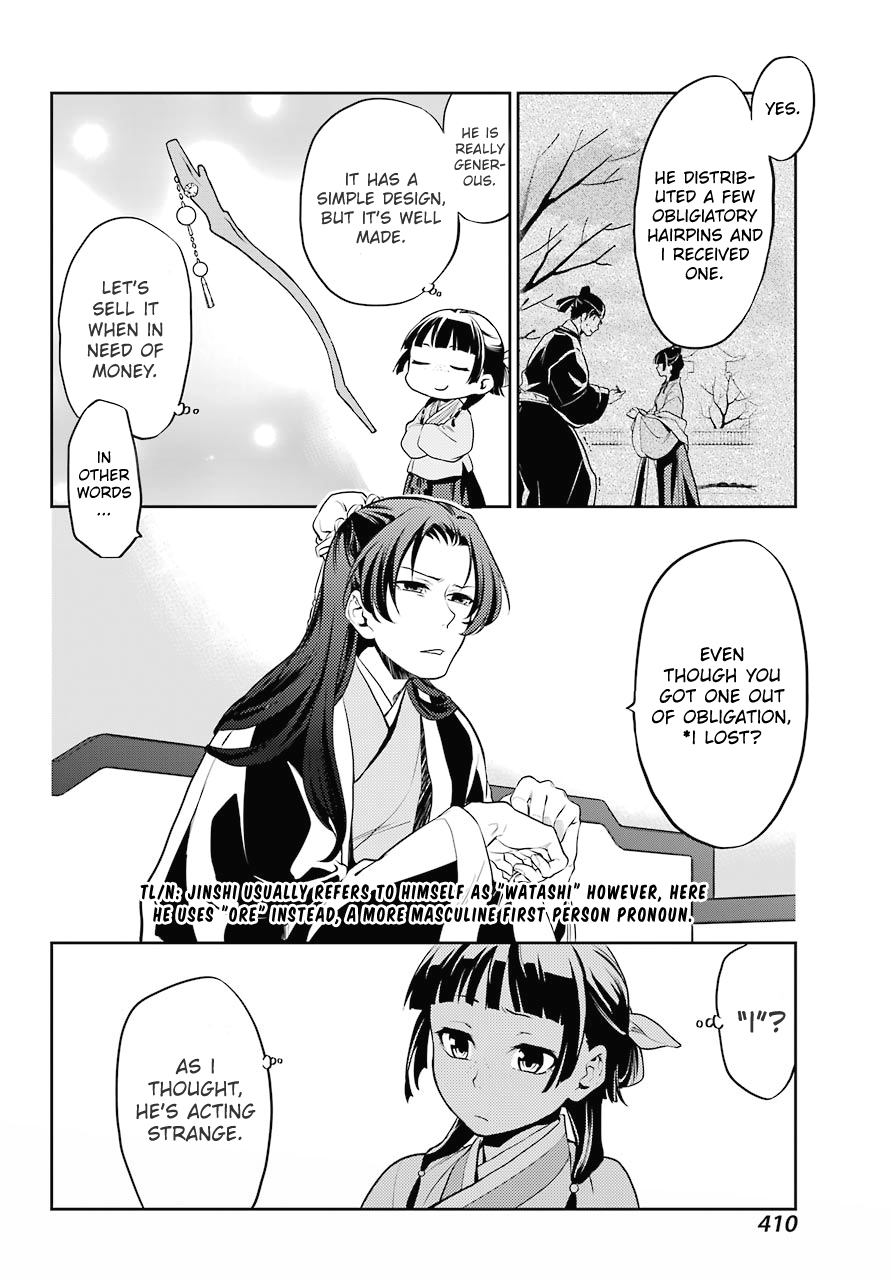 Kusuriya no Hitorigoto Chapter 13 page 10 - Chapter 13