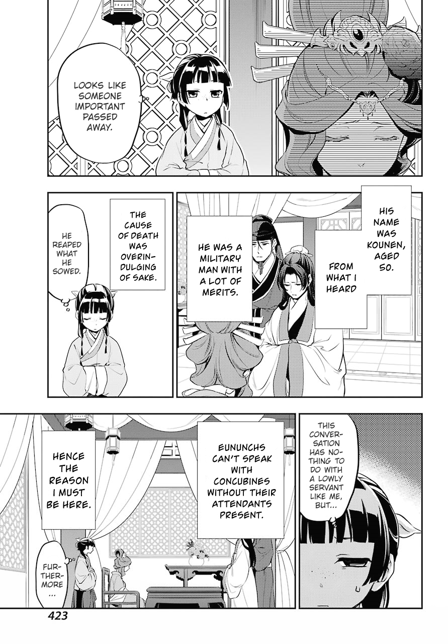 Kusuriya no Hitorigoto Chapter 13 page 23 - Chapter 13