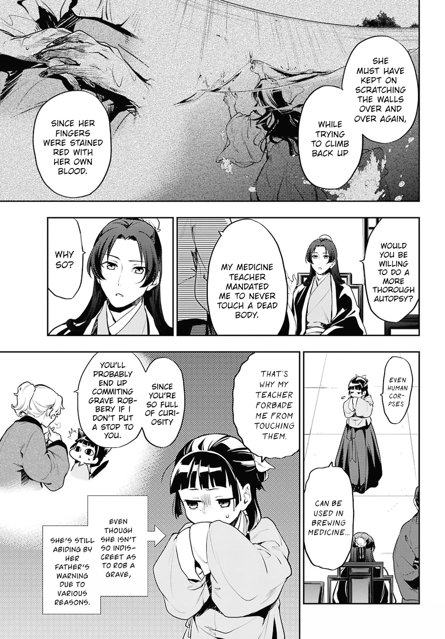 Kusuriya no Hitorigoto Chapter 15 page 10 - Chapter 15: A Request to Mao Mao