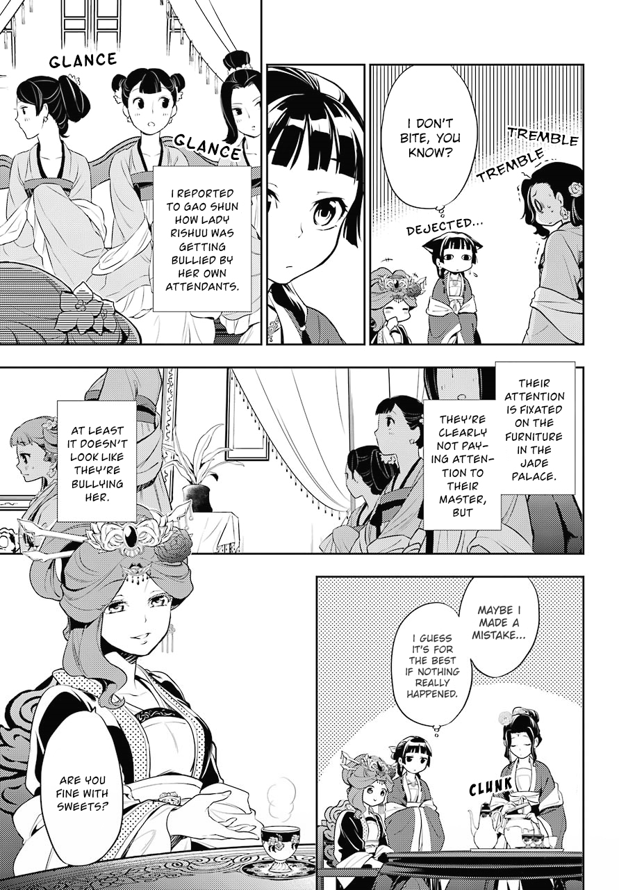 Kusuriya no Hitorigoto Chapter 15 page 22 - Chapter 15: A Request to Mao Mao