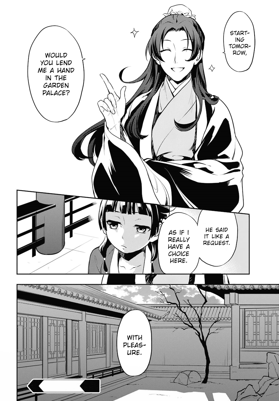 Kusuriya no Hitorigoto Chapter 15 page 29 - Chapter 15: A Request to Mao Mao