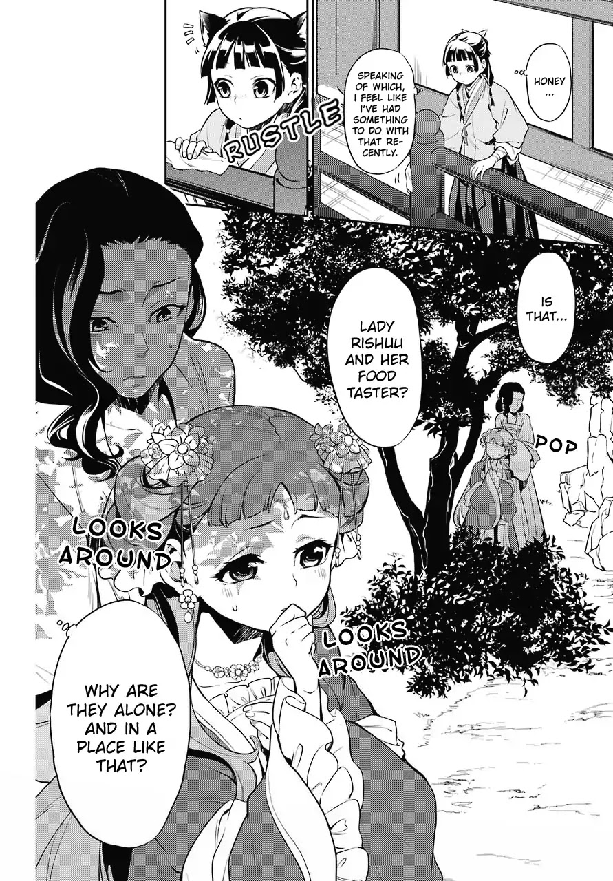 Kusuriya no Hitorigoto Chapter 16 page 12 - Chapter 16: Honey (Part 1)