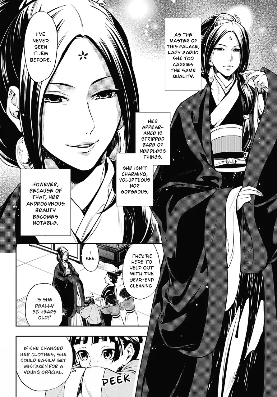 Kusuriya no Hitorigoto Chapter 16 page 2 - Chapter 16: Honey (Part 1)