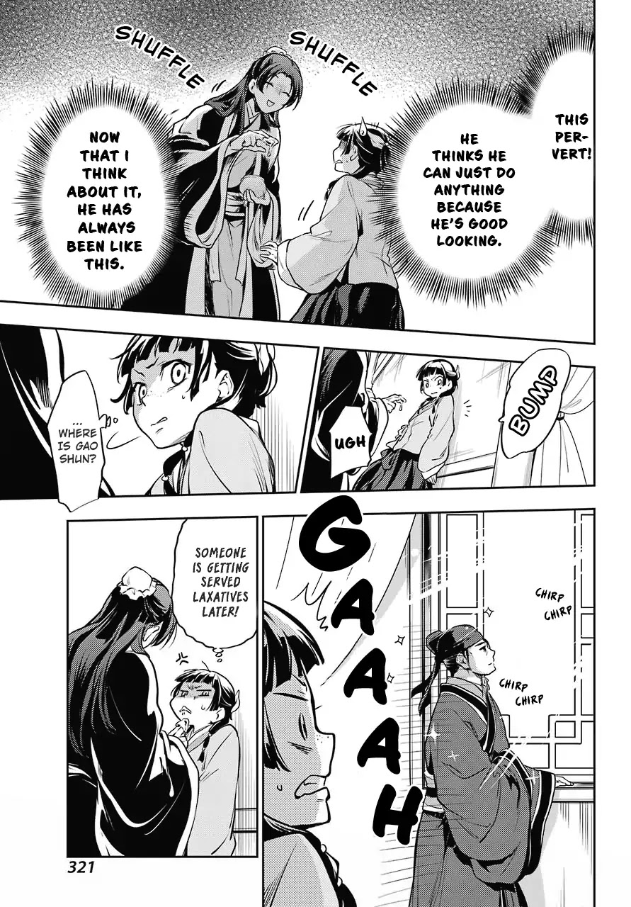 Kusuriya no Hitorigoto Chapter 16 page 21 - Chapter 16: Honey (Part 1)