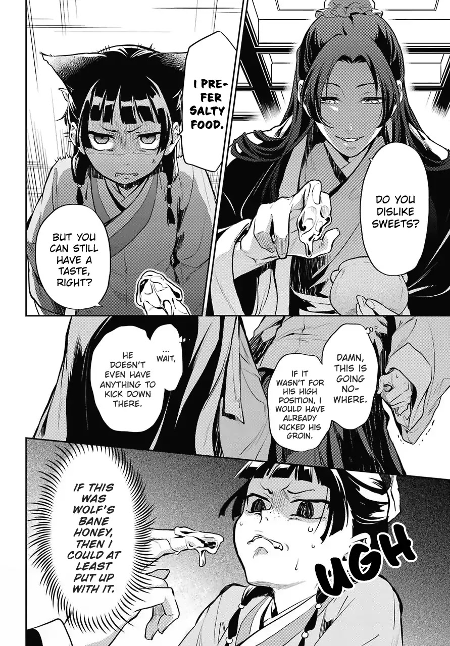 Kusuriya no Hitorigoto Chapter 16 page 22 - Chapter 16: Honey (Part 1)