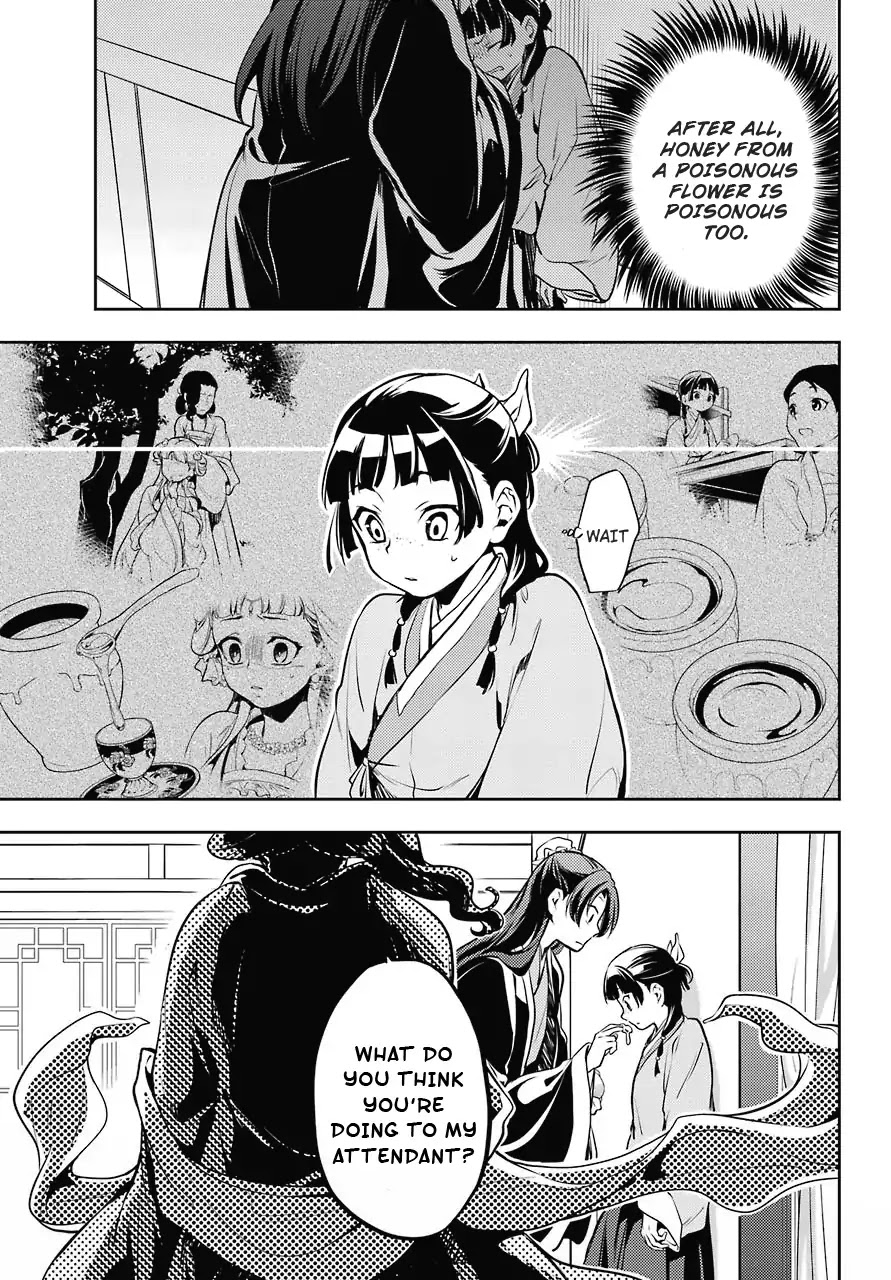 Kusuriya no Hitorigoto Chapter 16 page 23 - Chapter 16: Honey (Part 1)