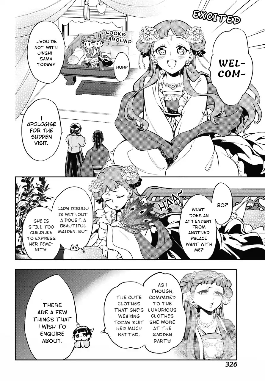 Kusuriya no Hitorigoto Chapter 16 page 26 - Chapter 16: Honey (Part 1)