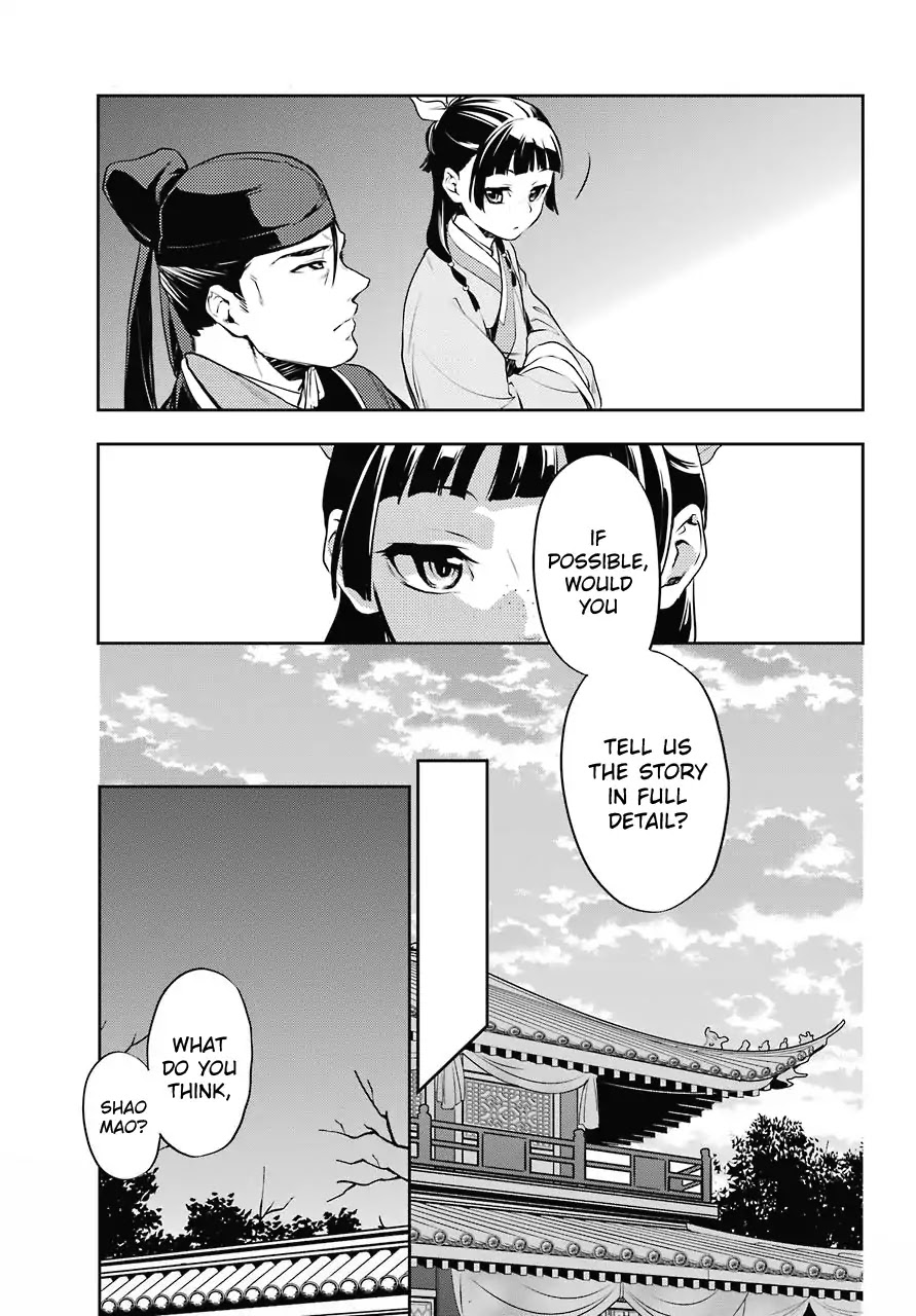 Kusuriya no Hitorigoto Chapter 16 page 33 - Chapter 16: Honey (Part 1)