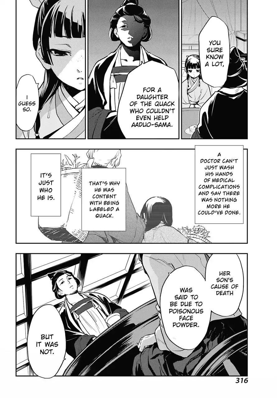 Kusuriya no Hitorigoto Chapter 17 page 12 - Chapter 17: Honey (Part 2)