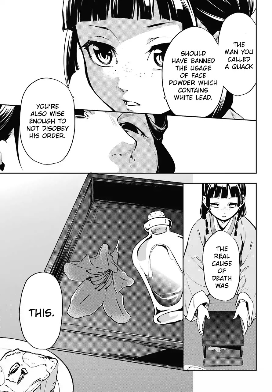 Kusuriya no Hitorigoto Chapter 17 page 13 - Chapter 17: Honey (Part 2)