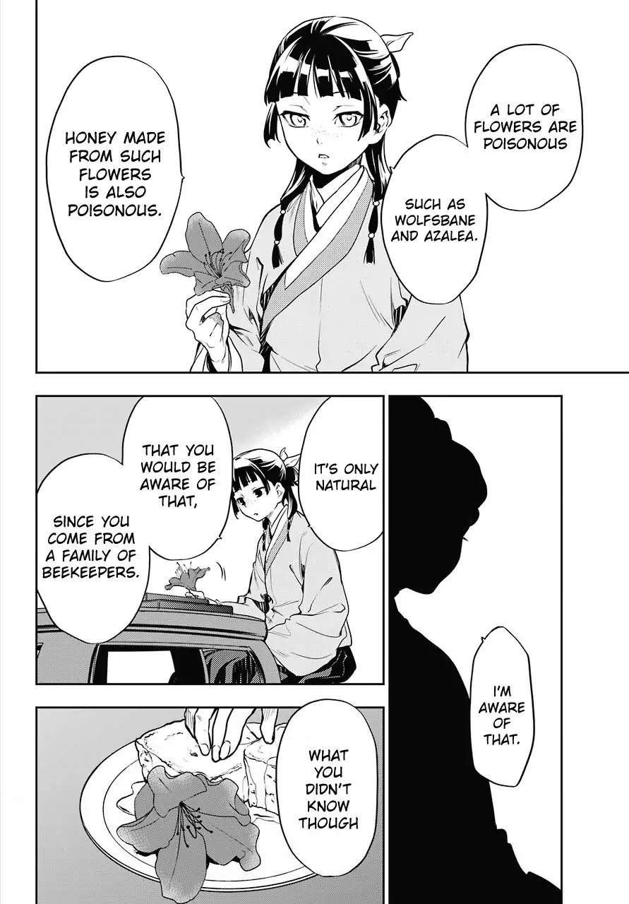 Kusuriya no Hitorigoto Chapter 17 page 14 - Chapter 17: Honey (Part 2)
