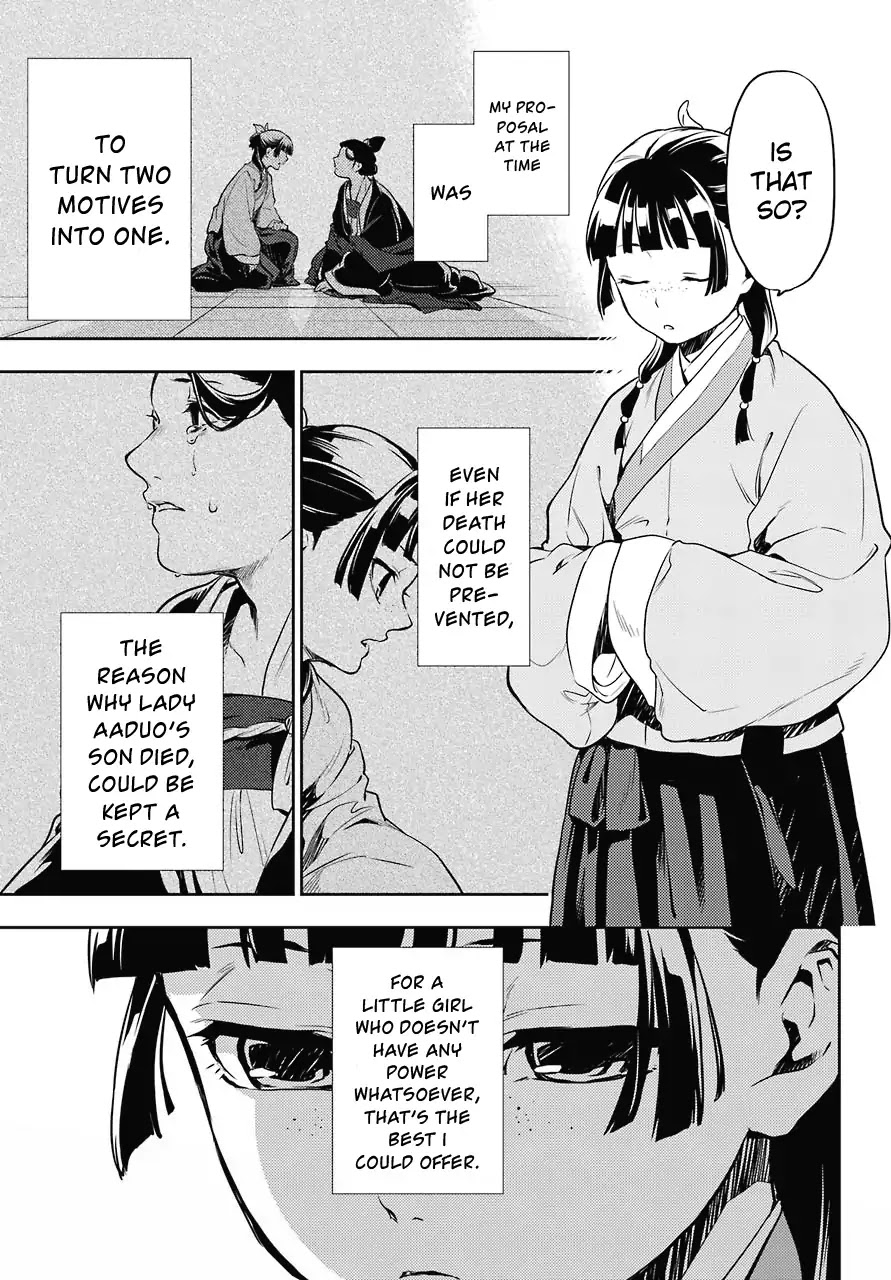 Kusuriya no Hitorigoto Chapter 17 page 35 - Chapter 17: Honey (Part 2)